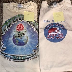 Vintage Grateful Dead Tshirts- XL- Lot of 2